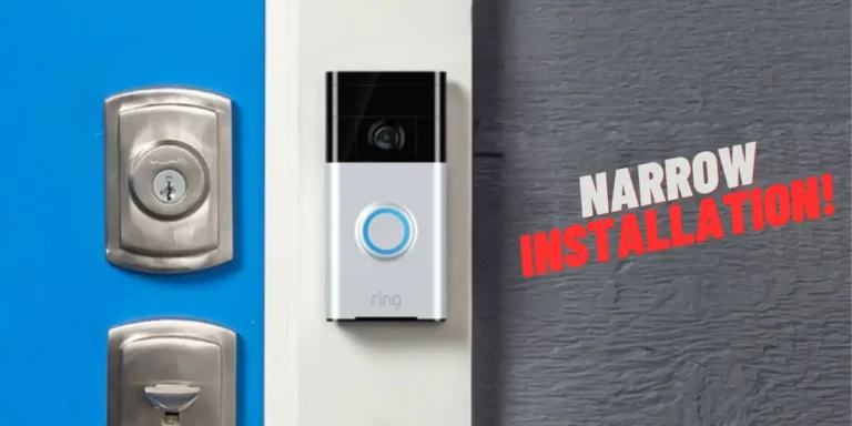 How to Mount Ring Doorbell in A Narrow Space